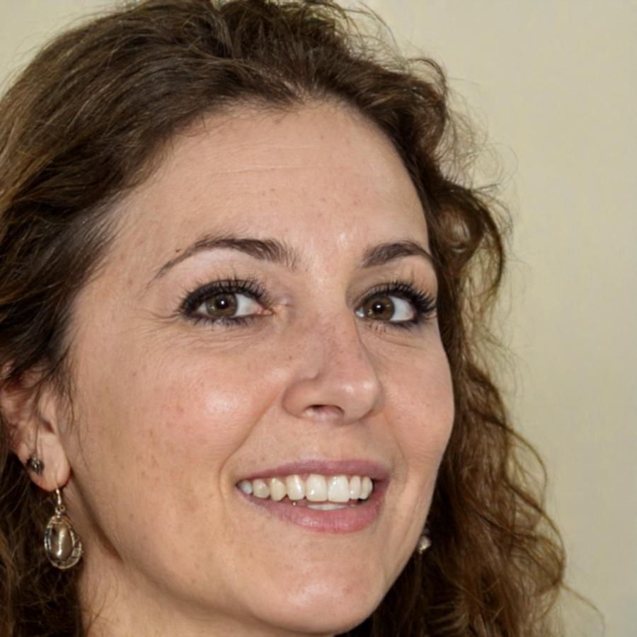 Sarah Mitchell, cliente satisfecha